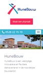 Mobile Screenshot of hunebouw.nl